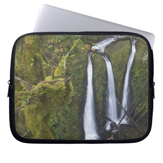 Triple Falls, Columbia River Gorge Laptop Sleeve (Front)