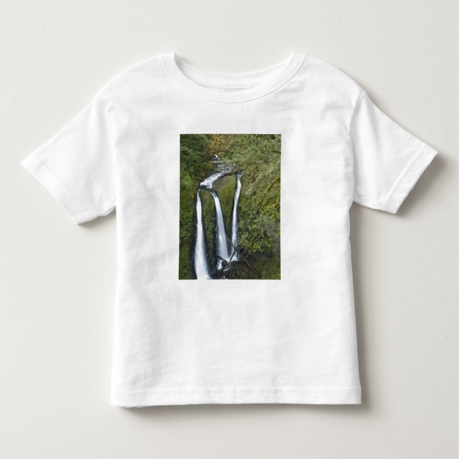 Triple Falls, Columbia River Gorge Toddler T-Shirt (Front)