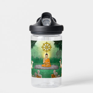 Triple Gems: Buddha, Dharma, Sangha Water Bottle