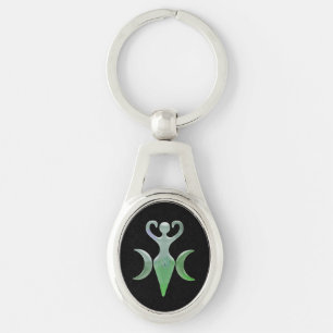 Triple Goddess Key Ring