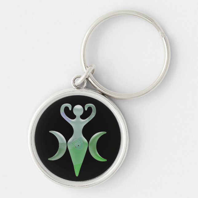 Triple Goddess Key Ring (Front)