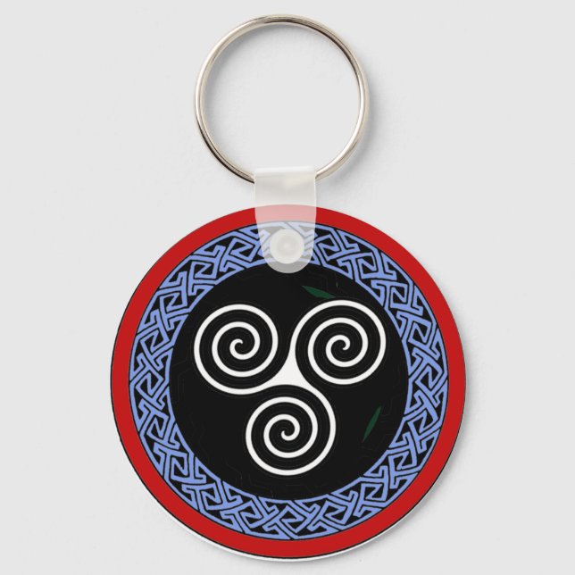 Triple Goddess Key Ring (Front)