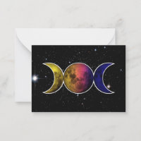 Triple Goddess Moon symbol