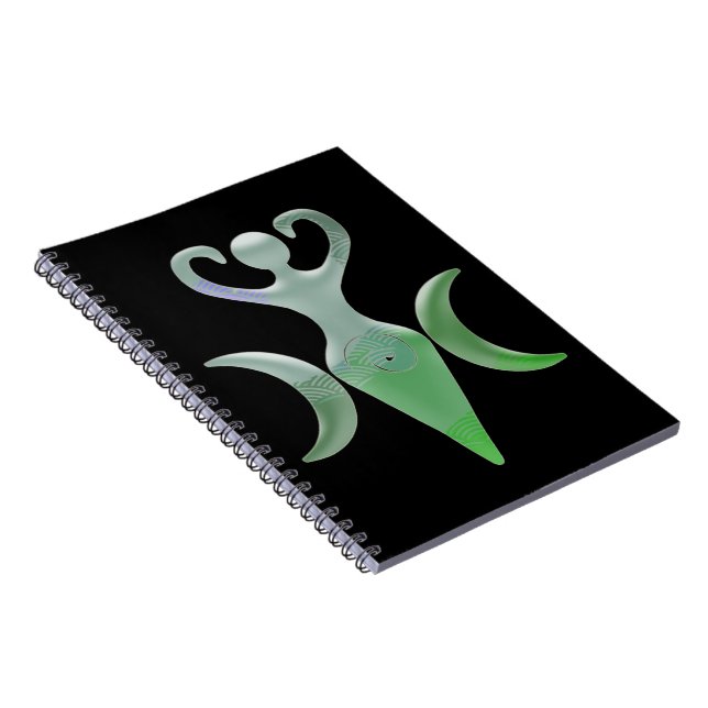 Triple Goddess Spiral Notebook (Right Side)