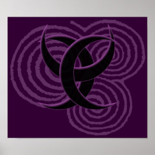 Triple Goddess Symbol Posters