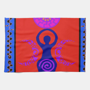 Triple Goddess Tea Towel