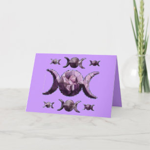 Triple Moon Card