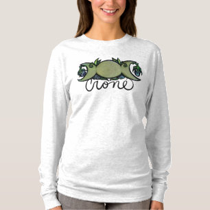 Triple Moon Crone Goddess Pagan Art                T-Shirt