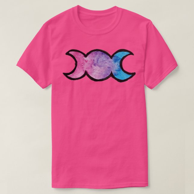 Triple moon Goddess2 T-Shirt (Design Front)