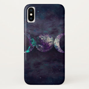 Triple Moon Goddess Luna Universe Case-Mate iPhone Case