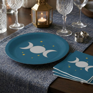 Triple Moon Napkin
