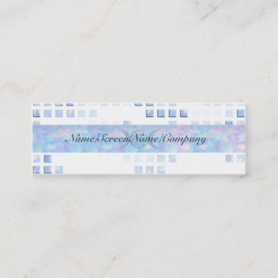 Triple Moon Opal Mini Business Card