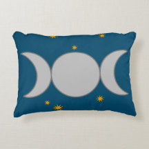 Triple Moon Pillow