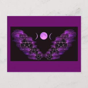 Triple Moon Postcard