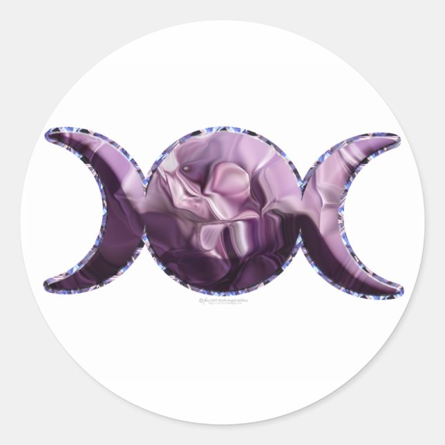 Triple Moon Stickers (Front)