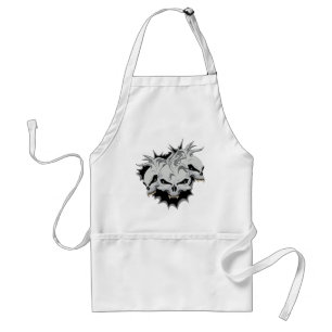 Triple Terror Skulls Standard Apron