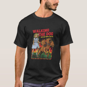 Triple the Fun Dog Walking Show Off Your Pups and T-Shirt
