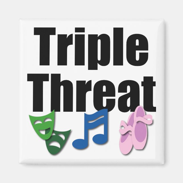 Triple Threat Magnet (Front)