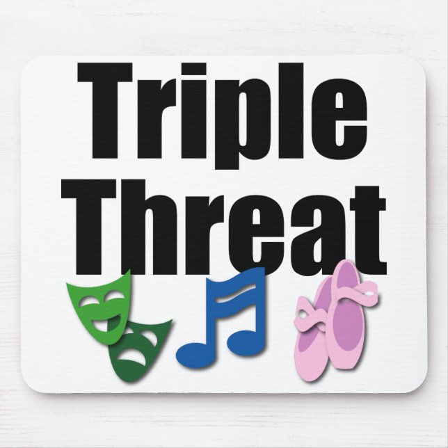 Triple Threat Mousepad (Front)