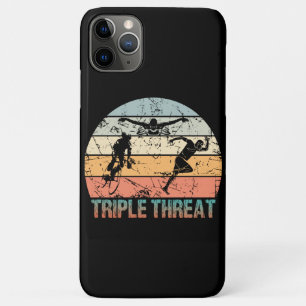 Triple Threat - Triathlon Athlete Case-Mate iPhone Case