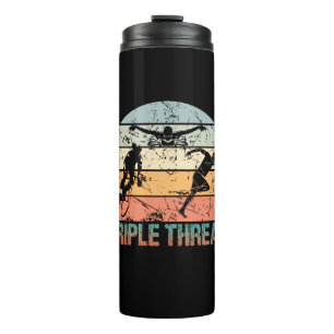 Triple Threat - Triathlon Athlete Thermal Tumbler