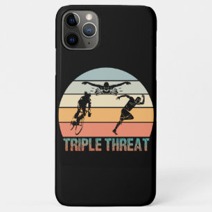 Triple Threat - Triathlon Sunset Case-Mate iPhone Case