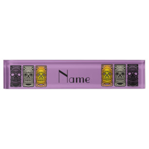 Triple Tiki Sculptures Thunder_Cove   Nameplate