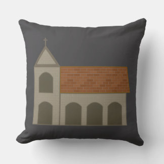 Triple Tree Saxon Church Cushion