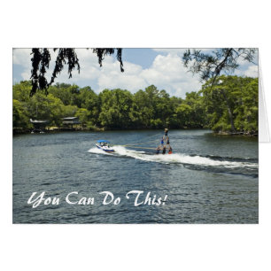 Tripledecker Waterskiers Card