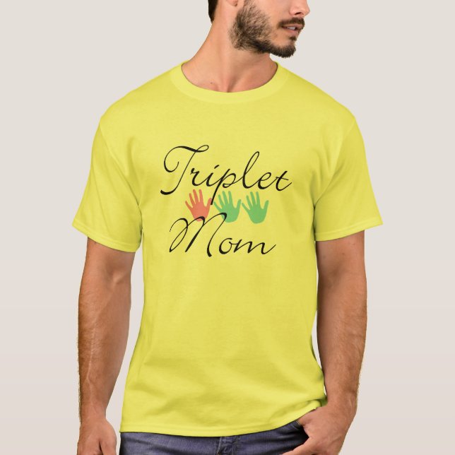 triplet mum shirt (Front)