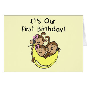 Triplets 1st - Two Girls One Boy Tshirts and Gifts