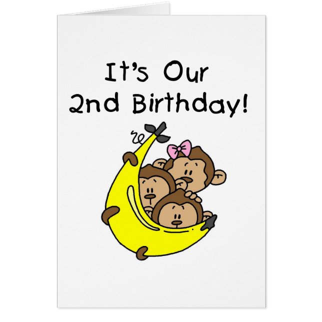 Triplets 2nd - Two Boys/ One Girl Tshirts (Front)