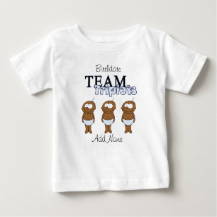 Triplets Baby T-Shirt