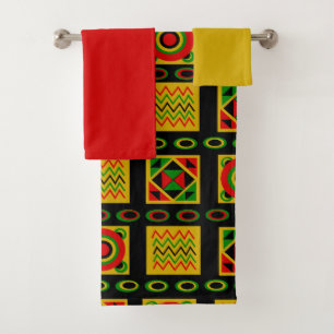 Triplets  bath towel set