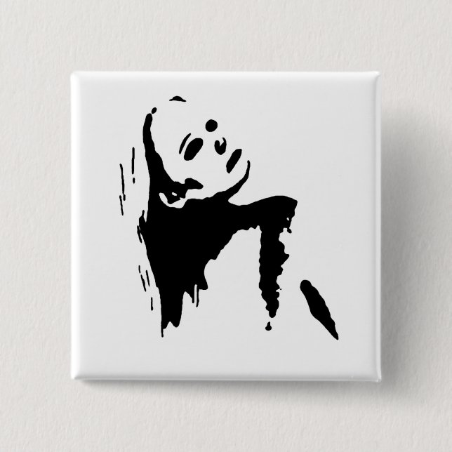 Tripod 15 Cm Square Badge (Front)