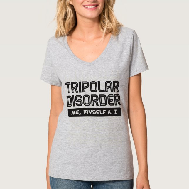 Tripolar – Me, Myself & I T-Shirt (Front)
