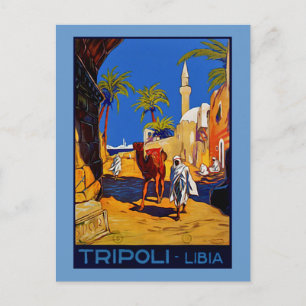Tripoli - Libia (Libya) Postcard