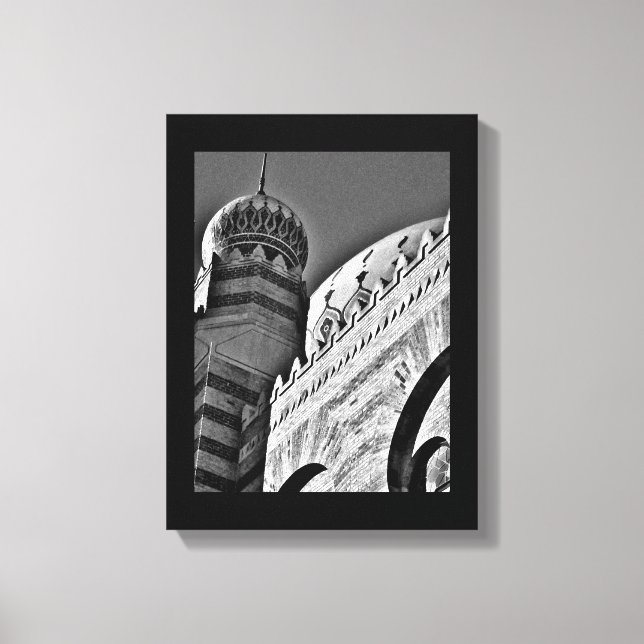 Tripoli Shrine Temple  Canvas Print (Front)
