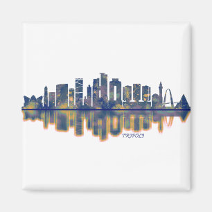 Tripoli Skyline Magnet