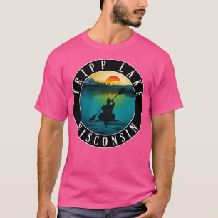 Tripp Lake Wisconsin Kayaking T-Shirt