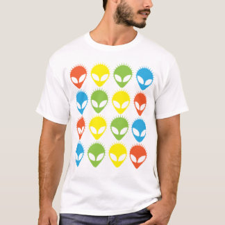 trippie alien hippy abduction funny crazy tee