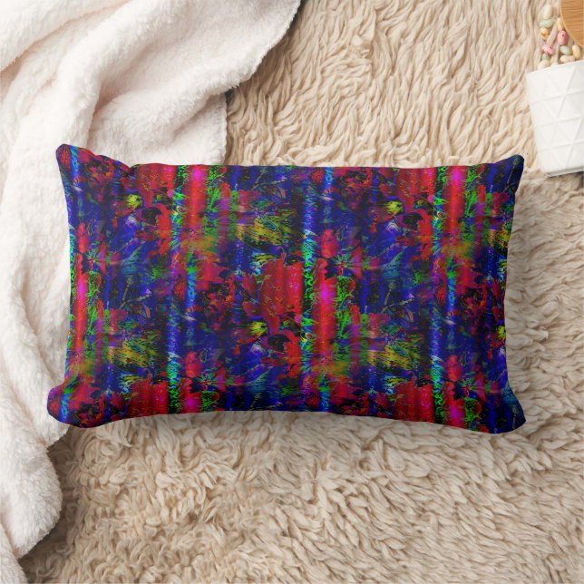 Trippin' Garden...... Lumbar Cushion (Blanket)