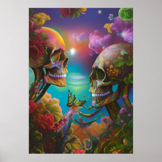 Tripping Balls Art - Ride Or Die Poster