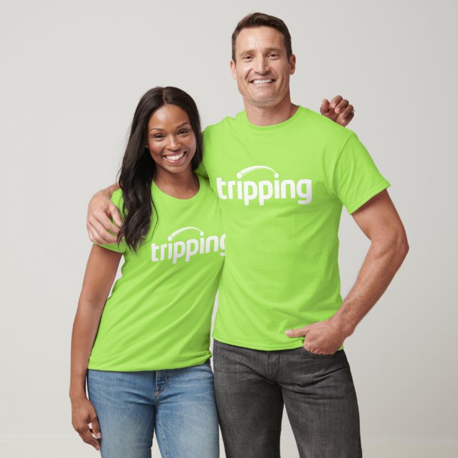 Tripping.com Spiral Tie-Dye T-Shirt (Unisex)