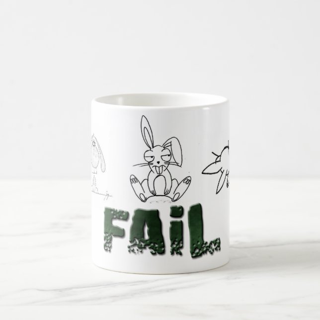 Tripple Fail Tasse Coffee Mug (Center)