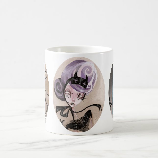 Tripple Portait Coffee Mug (Center)