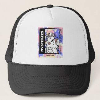 Trippy Alien Japanese Trucker Hat
