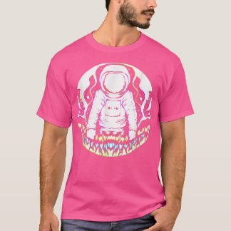 Trippy Astronaut Space Ship T-Shirt