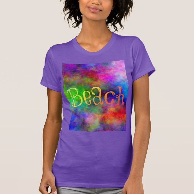 Trippy Beach T-Shirt (Front)
