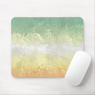 Trippy Boho Groovy Abstract Genderflor Pride Flag Mouse Pad